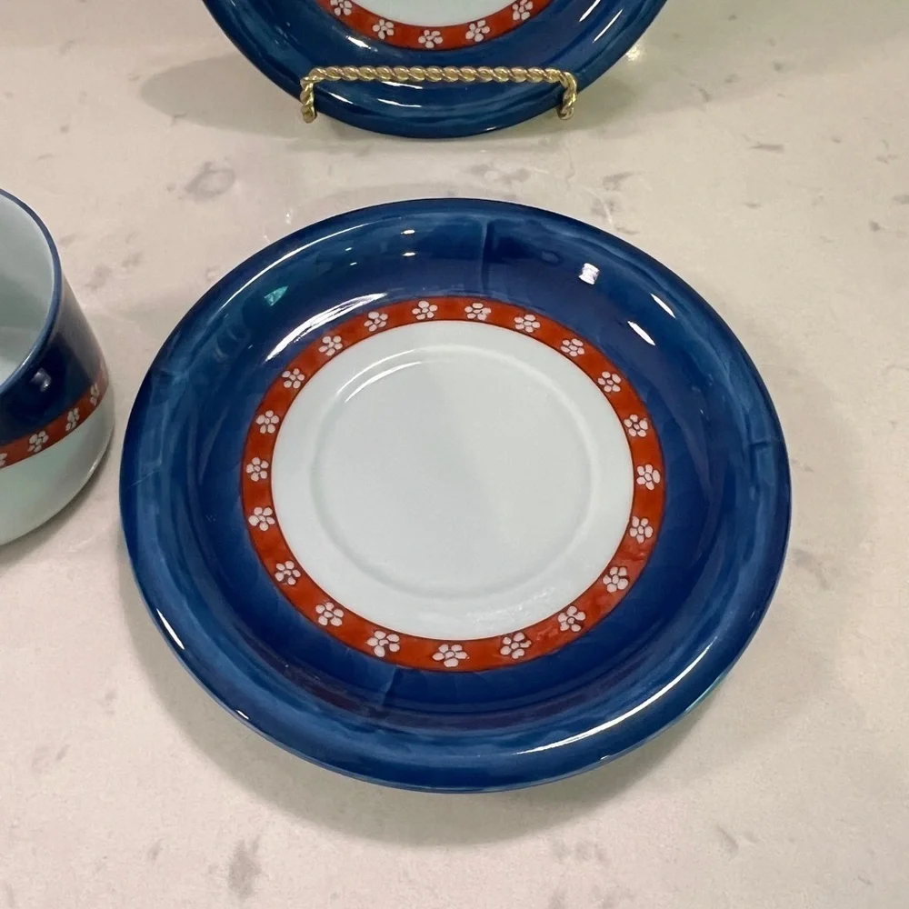 Arita Ware from Japan cup and 2 saucers